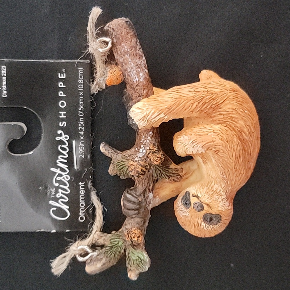 New Sloth Christmas Ornament - Picture 2 of 5